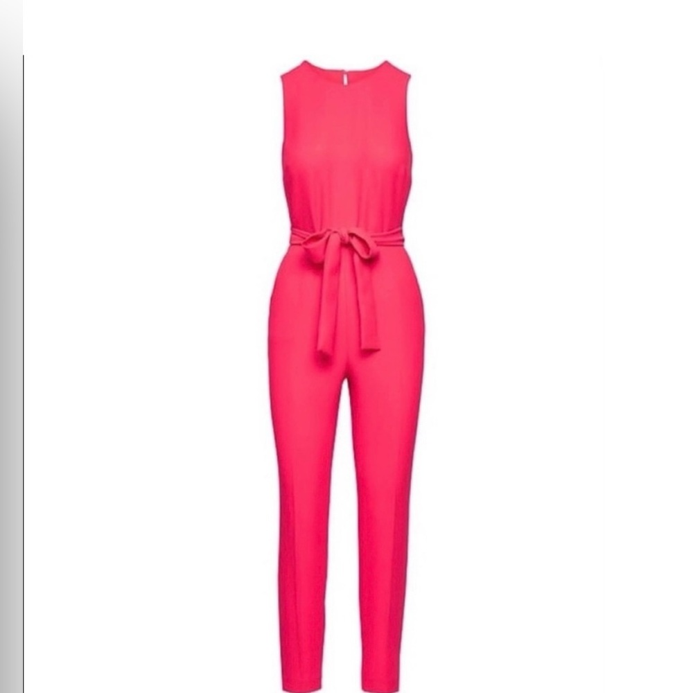 Banana Republic Neon Pink Jumpsuit, Size 10